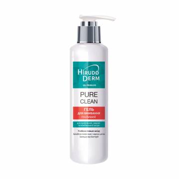 Пенящийся гель для умывания Hirudo Derm Oil Problem Pure Clean, 180 мл Пенящийся гель для умывания Hirudo Derm Oil Problem Pure Clean, 180 мл