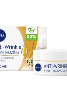 Дневной крем для лица NIVEA Энергия молодости + ревитализация, 55+, 50 мл