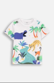 Хлопковая футболка Coccodrillo