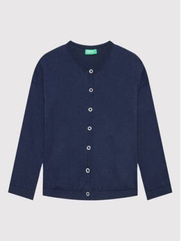 United Colors Of Benetton Кардиган 1194G5007 Cиній Regular Fit United Colors Of Benetton Кардиган 1194G5007 Cиній Regular Fit