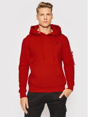 Alpha Industries Світшот Back Print 178318 Червоний Regular Fit Alpha Industries Світшот Back Print 178318 Червоний Regular Fit
