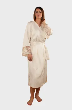 Женский жемчужный пеньюар Жемчужный S brabrabra SLZ25805001