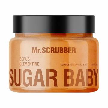 Сахарный скраб для тела Mr.Scrubber Sugar Baby Clementine Scrub, 450 г