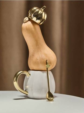 Чайні ложки 4 шт - золотий