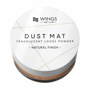 Рассыпчатая пудра для лица AA Wings of Color Dust Matt Translucent Loose Powder, Natural Finish, 12 г Рассыпчатая пудра для лица AA Wings of Color Dust Matt Translucent Loose Powder, Natural Finish, 12 г