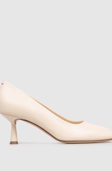 Бежевые кожаные туфли Giotta