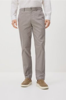 Reserved - Штани-чиноси carrot fit - бежевий - YV370-80M