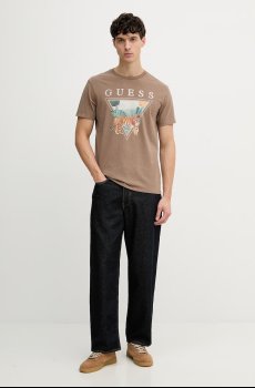Guess футболка для мужчин из хлопка