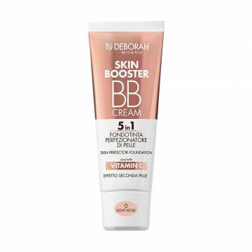 BB-крем для лица Deborah BB Cream Skin Booster 5 in 1, 0 Light Rose, 30 мл BB-крем для лица Deborah BB Cream Skin Booster 5 in 1, 0 Light Rose, 30 мл