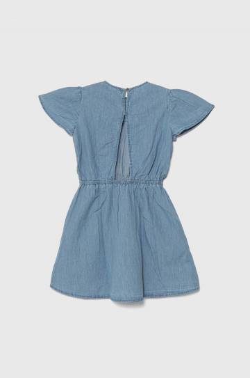 Детское джинсовое платье Pepe Jeans QUINCY mini расклешённое Детское джинсовое платье Pepe Jeans QUINCY mini расклешённое