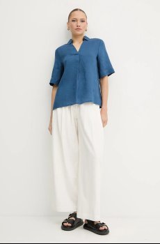 Льняная блузка United Colors of Benetton