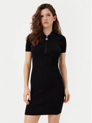 HUGO Трикотажна сукня Sholerdi 50532239 Чорний Regular Fit HUGO Трикотажна сукня Sholerdi 50532239 Чорний Regular Fit