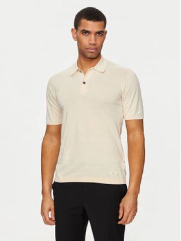 Calvin Klein Поло K10K113053 Бежевий Regular Fit Calvin Klein Поло K10K113053 Бежевий Regular Fit