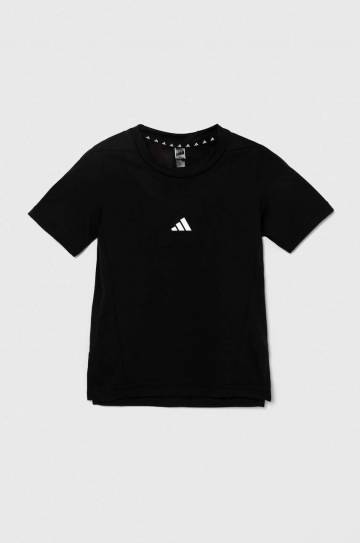 Детская футболка adidas цвет чёрный с принтом Детская футболка adidas цвет чёрный с принтом