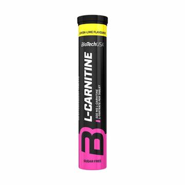 L-Карнитин BioTech USA Effervescent L-Carnitine Лимон-лайм, 500 мг, 20 таблеток L-Карнитин BioTech USA Effervescent L-Carnitine Лимон-лайм, 500 мг, 20 таблеток