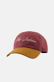 Бордовая кепка 47 Clean Up Canvas Hat Бордовый ONESIZE New Balance LAH00153MOA