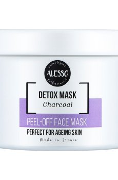 Уценка! Очищающая маска для лица Alesso Professionnel Charcoal Detox Peel-Off Mask Детокс, 200 г