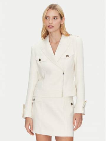 Bruuns Bazaar Демісезонна куртка Platanus BBW4429 Білий Slim Fit Bruuns Bazaar Демісезонна куртка Platanus BBW4429 Білий Slim Fit