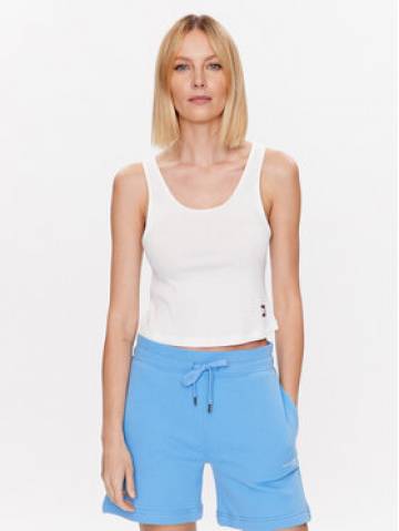 Tommy Hilfiger Топ UW0UW04414 Білий Slim Fit Tommy Hilfiger Топ UW0UW04414 Білий Slim Fit