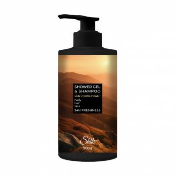 Мужской гель-шампунь для душа и волос Shik Men Strong Power Shower Gel & Shampoo, 900 г Мужской гель-шампунь для душа и волос Shik Men Strong Power Shower Gel & Shampoo, 900 г