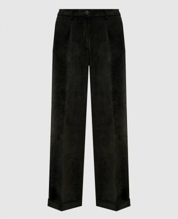 Зеленые брюки вельветовые Dango