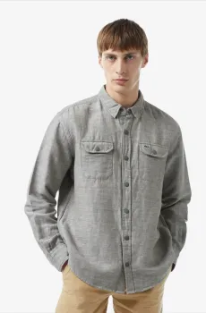 Мужская зеленая рубашка Зеленый 39 Lacoste CH0327316