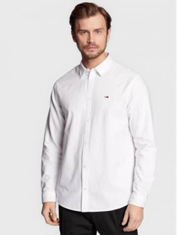 Tommy Jeans Сорочка Classic Oxford DM0DM15408 Білий Classic Fit Tommy Jeans Сорочка Classic Oxford DM0DM15408 Білий Classic Fit