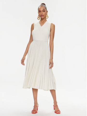Boss Повсякденна сукня Farara 50509325 Écru Regular Fit Boss Повсякденна сукня Farara 50509325 Écru Regular Fit