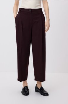 Reserved - Штани balloon - буряковий - 719JC-83X