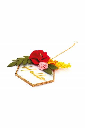 Набор для изготовления декоративной рамки diy Graine Creative Deco Cadre Fleuri Набор для изготовления декоративной рамки diy Graine Creative Deco Cadre Fleuri