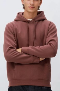 Reserved - Худі - буряковий - 378HM-83X