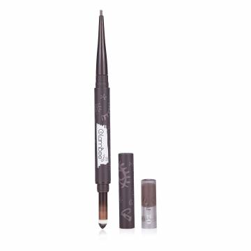 Карандаш и гель для бровей GlamBee Brow Pencil & Gel 02, 0.6 г Карандаш и гель для бровей GlamBee Brow Pencil & Gel 02, 0.6 г