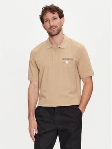 Jack&Jones Поло Jprblaalfie 12259678 Коричневий Regular Fit Jack&Jones Поло Jprblaalfie 12259678 Коричневий Regular Fit