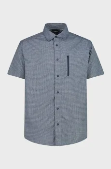 Мужская синяя рубашка в клетку Синий 52 CMP 33S5757-48YG