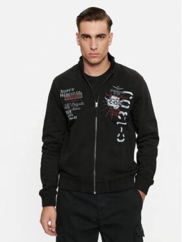Aeronautica Militare Світшот 232FE1819F511 Чорний Regular Fit Aeronautica Militare Світшот 232FE1819F511 Чорний Regular Fit