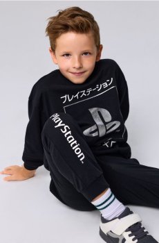 Спортивний комплект: кофта і штани PlayStation - чорний