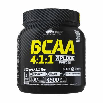 Аминокислоты Olimp Sport Nutrition BCAA 4:1:1 Xplode Powder Фруктовый пунш, в порошке, 500 г Аминокислоты Olimp Sport Nutrition BCAA 4:1:1 Xplode Powder Фруктовый пунш, в порошке, 500 г
