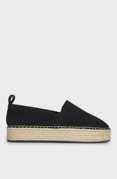 Женские черные эспадрильи PLATFORM ESPADRILLE UC Черный 40 Calvin Klein YW0YW01377