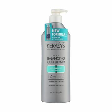 Кондиционер KeraSys Hair Clinic System Balancing Conditioner для нормальной и сухой кожи головы, 600 мл Кондиционер KeraSys Hair Clinic System Balancing Conditioner для нормальной и сухой кожи головы, 600 мл