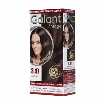 Крем-краска для волос Galant Image Permanent Hair Colouring Cream 3.47 Бургундский, 115 мл Крем-краска для волос Galant Image Permanent Hair Colouring Cream 3.47 Бургундский, 115 мл