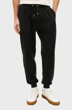 Мужские черные спортивные брюки REVERSED Черный XL Tommy Hilfiger MW0MW41761