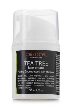Крем для лица Chystotil Tea Tree Face Cream, 30 мл