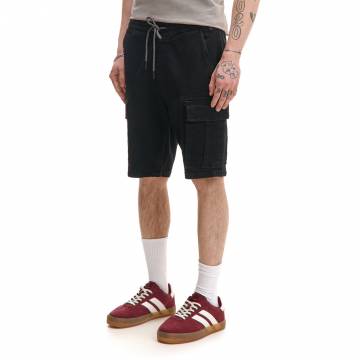 Cropp - Джинсові шорти - чорний