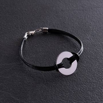 Серебряный браслет (возможна гравировка) 905-01409 Серебряный браслет (возможна гравировка) 905-01409