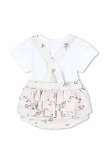 Детский хлопковый комплект Kenzo Kids цвет розовый Детский хлопковый комплект Kenzo Kids цвет розовый