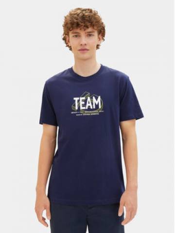 Tom Tailor Denim Футболка 1040838 Cиній Regular Fit Tom Tailor Denim Футболка 1040838 Cиній Regular Fit