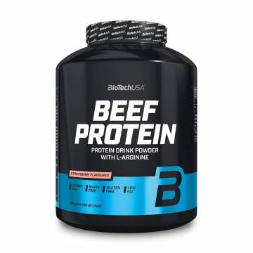 Протеин BioTech USA Beef Protein Клубника, в порошке, 1.816 кг Протеин BioTech USA Beef Protein Клубника, в порошке, 1.816 кг