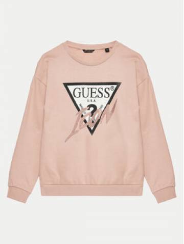 Guess Світшот J4BQ04 KAV34 Рожевий Regular Fit Guess Світшот J4BQ04 KAV34 Рожевий Regular Fit