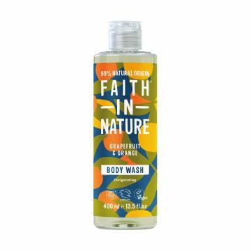 Гель для душа Faith In Nature Body Wash с грейпфрутом и апельсином, 400 мл