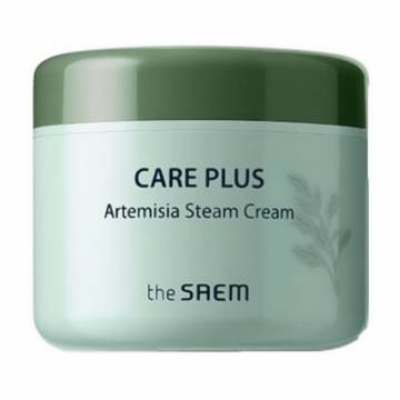 Крем для лица The Saem Care Plus Artemisia Steam Cream с экстрактом полыни и маслом ши, 100 мл Крем для лица The Saem Care Plus Artemisia Steam Cream с экстрактом полыни и маслом ши, 100 мл